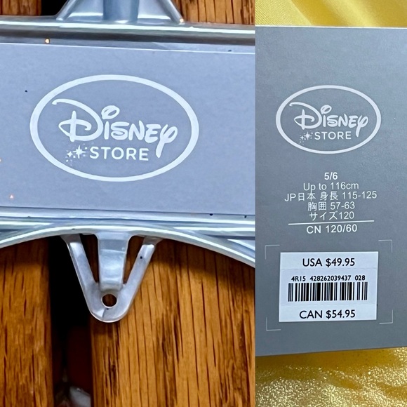 BNWT Disney Belle Gown SIZE 5/6 - Picture 15 of 16